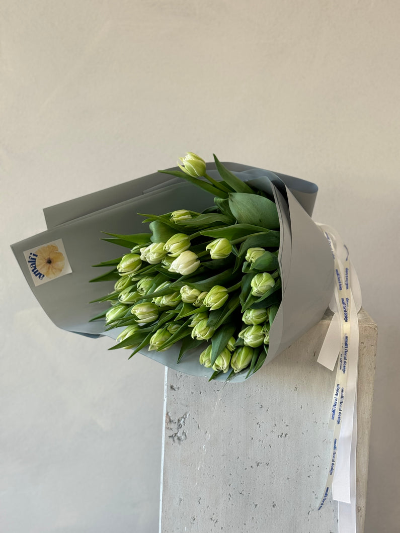 TULIPS EN MASSE - WHITE Amalfi Floral Design