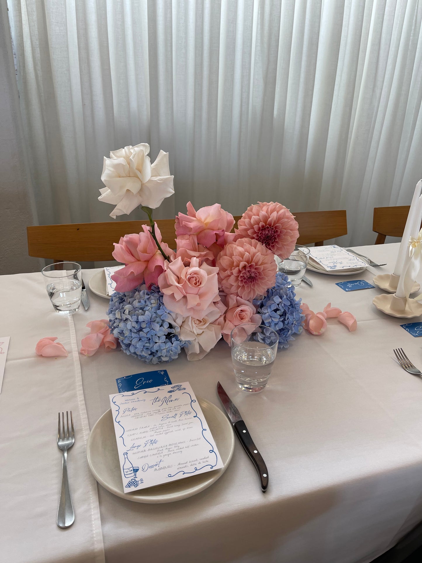 CUSTOM TABLE CENTREPIECE Amalfi Floral Design