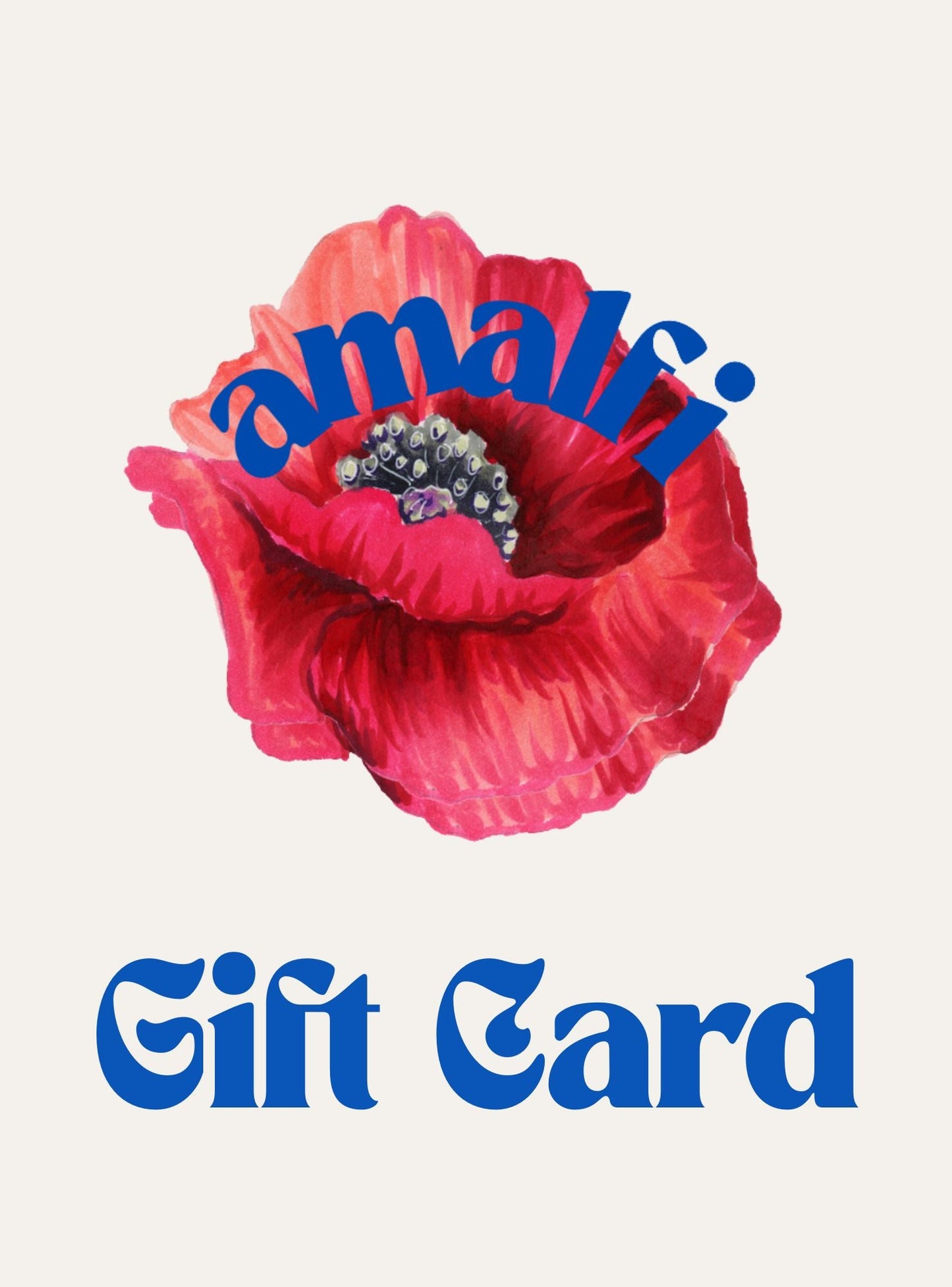 Amalfi Floral Design Gift Card Amalfi Floral Design