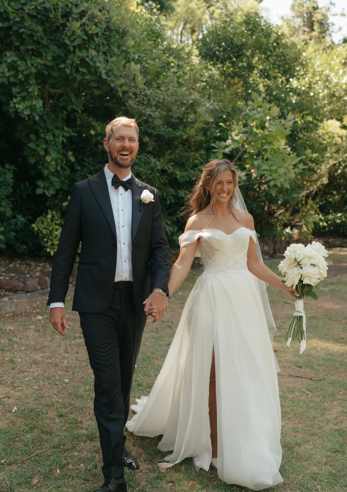 LONG STEMMED ROSES BOUQUET - MEDIUM Amalfi Floral Design