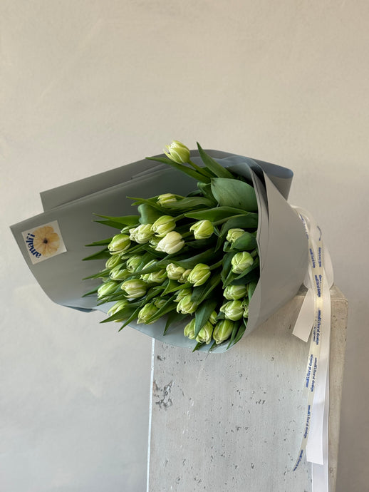 TULIPS EN MASSE - WHITE Amalfi Floral Design