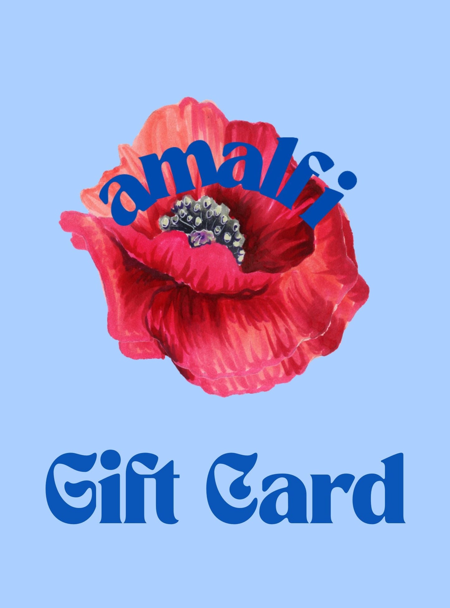Amalfi Floral Design Gift Card Amalfi Floral Design